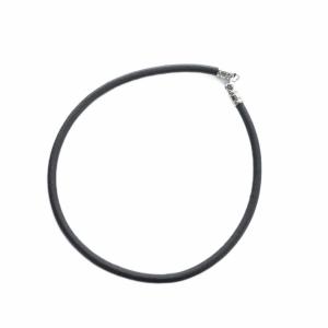 ネックレス アクセサリー ロゴ Silver925 黒 ブラック GY18 /MQ OH