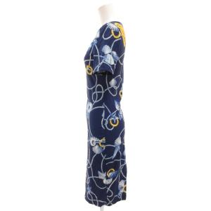 CELINE ヴィンテージ ワンピース XS ブルー