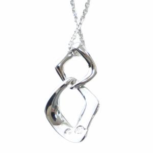 SWAROVSKI ネックレス アクセサリー ペンダント ラインストーン シルバー色 GY18 /MQ