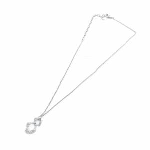 SWAROVSKI ネックレス アクセサリー ペンダント ラインストーン シルバー色 GY18 /MQ