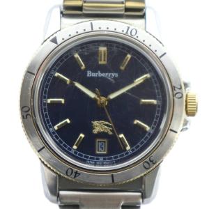 5512-F52746 腕時計 クォーツ 黒文字盤 カレンダー付き シルバーカラー