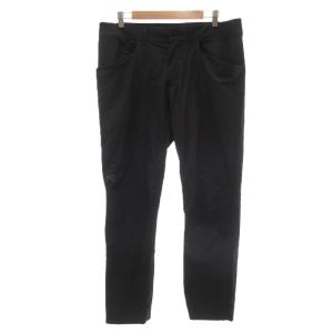 KRAGG COTTON PANTS クラッグ コットン パンツ 34 黒 ブラック 始祖鳥ロゴ ナイロン
