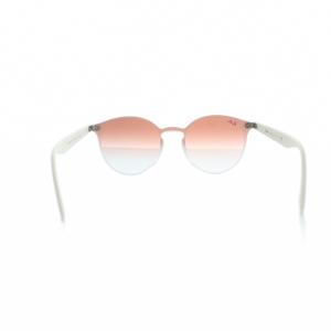 Ray-Ban RB 4380-N-F ブレイズ BLAZE サングラス 眼鏡 めがね グラデーション ロゴ 白 ホワイト