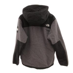 THE NORTH FACE デナリ ジャケット フリース フード XL グレー 黒 ブラック NA72052 /JS GY18