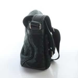 COACH F70283 ショルダーバッグ 斜めがけ キャンバス レザー シグネチャー 黒 ブラック GY18 /MQ