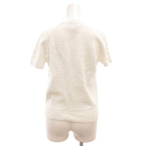 PATOU ジャカード ニット トップス M ホワイト