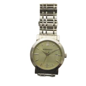 BURBERRY BU1352 腕時計 クォーツ カレンダー付き シルバーカラー