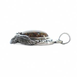 SAAD ネックレス トップのみ アクセサリー ペンダント ロゴ Silver925 シルバー色 GY18 /MQ