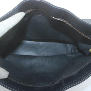 MCM ショルダーバッグ レザー ヴィセトス柄 総柄 ロゴ ゴールド金具 白 ホワイト 黒 ブラック /XZ