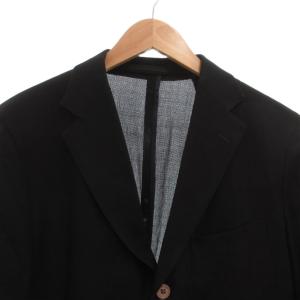 BURBERRY LONDON テーラードジャケット ブレザー 薄手 モヘヤ混 LL 紺 ネイビー /FF GY17