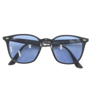 眼鏡 サングラス セルフレーム カラーレンズ ウェリントン ロゴ 5220-150 黒 ブラック RB4258-F