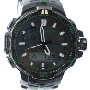 プロトレック PROTREK PRW-S6000Y 腕時計 ウォッチ クォーツ アナデジ ロゴ カレンダー付き