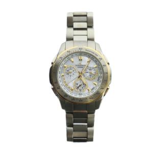 CASIO OCW-M800 OCEANUS 腕時計 ソーラー カレンダー付き デイト クロノグラフ