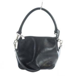 ショルダーバッグ 斜めがけ 2WAY ロゴ 黒 ブラック GY18 /MQ