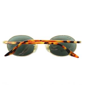 Ray-Ban B&L 眼鏡 サングラス メタルフレーム カラーレンズ オーバル べっ甲柄 ゴールド色 茶色 ブラウン