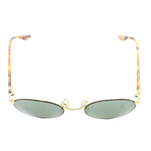 Ray-Ban B&L 眼鏡 サングラス メタルフレーム カラーレンズ オーバル べっ甲柄 ゴールド色 茶色 ブラウン