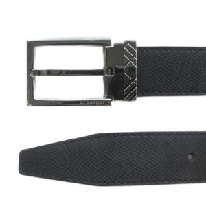 BURBERRY ベルト レザー 36/90 ブラック