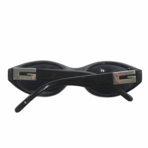 GUCCI 眼鏡 サングラス セルフレーム カラーレンズ オーバル ロゴ 5616 黒 ブラック GG2411/S