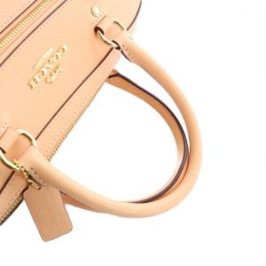 COACH 79946 ミニボストン ショルダー 2WAY ハンド PVC コーラルピンク GY18 /MQ