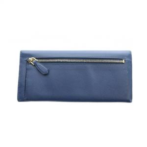 PRADA サフィアーノ レザー 長財布 ネイビー