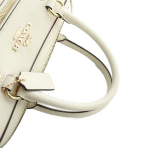 COACH F79946 ミニボストン ショルダー 2WAY ロゴ ハンド アイボリー GY18 /MQ