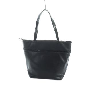 Salvatore Ferragamo トートバッグ ハンド レザー ロゴ 黒 ブラック GY18 /MQ