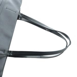 Salvatore Ferragamo トートバッグ ハンド レザー ロゴ 黒 ブラック GY18 /MQ