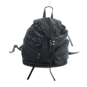 リュックサック デイバッグ ナイロン ロゴ 黒 ブラック GY11 /MQ