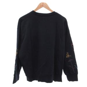 PAUL SMITH スウェット トレーナー 刺繍 長袖 2L 紺 ネイビー /FF GY18