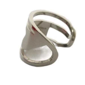DIESEL 指輪 リング アクセサリー ロゴ 17号 シルバー色 GY18 /MQ