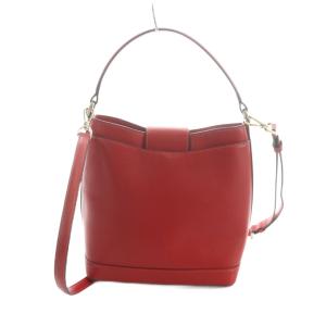 kate spade new york リーガン バケット バッグ ハンド ショルダー 2WAY トート レザー 赤 レッド GY18 /MQ