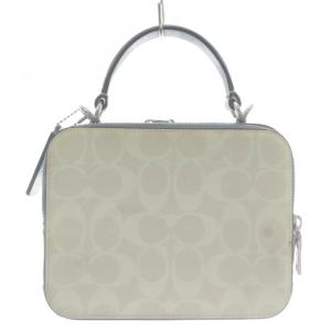 COACH ×Disney シンデレラコラボ ハンドバッグ 2WAY PVC レザー シグネチャー