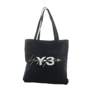 トートバッグ ハンド キャンバス ロゴ 黒 ブラック GY18 /MQ