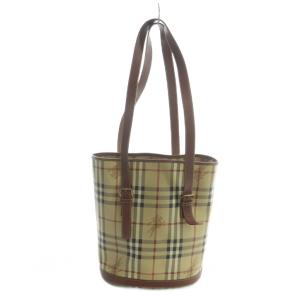 ショルダーバッグ ノバチェック ブラウン