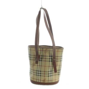 BURBERRY LONDON ショルダーバッグ ノバチェック ブラウン