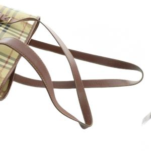 BURBERRY LONDON ショルダーバッグ ノバチェック ブラウン