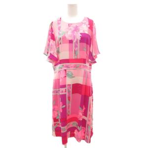 トロピカル ワンピース 42 ピンク