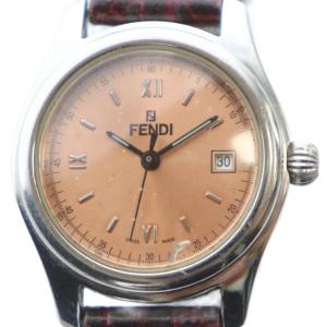 210L 腕時計 ウォッチ クォーツ レザーベルト カレンダー付き シルバー色 GY11 /MQ OH