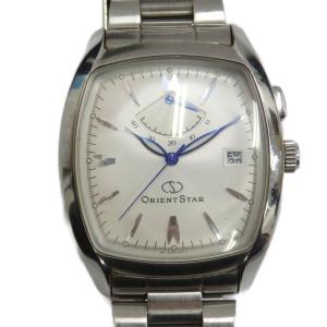 ORIENT STAR EJAA-C0 CS 腕時計 自動巻き トノー型 シルバーカラー