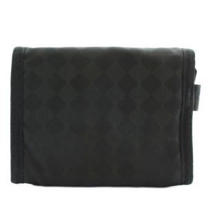 PORTER 吉田カバン 二つ折り財布 クロ 吉田カバン 財布 二つ折り ナイロン 総柄 ロゴ 黒 ブラック /XZ GY18