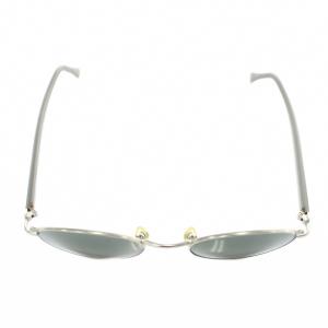 EMPORIO ARMANI 眼鏡 サングラス メタルフレーム カラーレンズ オーバル 4920-135 シルバー色 グレー 083-S