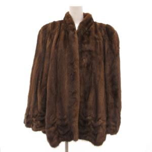 金サガ ロイヤル ファーコート ミンク F ブラウン