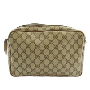 GUCCI ショルダーバッグ GGスプリーム ブラウン