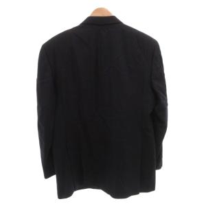 dunhill シングルスーツ セットアップ ビジネス 3ピース ジャケット パンツ ベスト 紺 ネイビー /FF GY18