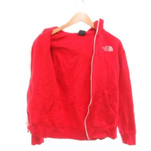 THE NORTH FACE トレッキング アウトドアジャケット リアビューフルジップフーディ パーカー ロゴ刺繍 S 赤 レッド NT11530