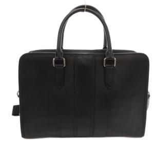 COACH ブリーフケース ショルダー 2WAY 手提げ ビジネス ロゴ レザー 黒 ブラック F72309 /FF