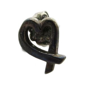ピアス アクセサリー 片耳のみ ロゴ ハート Silver925 シルバー色 GY11 /MQ OH