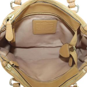 COACH ハンドバッグ ショルダー 2WAY レザー ロゴ ゴールド金具 茶色 ブラウン F32829 /XZ GY11
