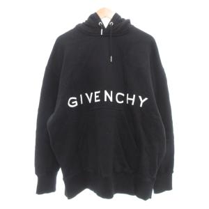 オーバーサイズ プルオーバーパーカー 4G L ブラック