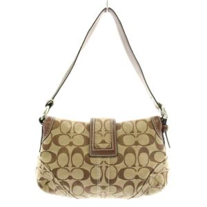 COACH ハンドバッグ ワンショルダー シグネチャー ブラウン 10296